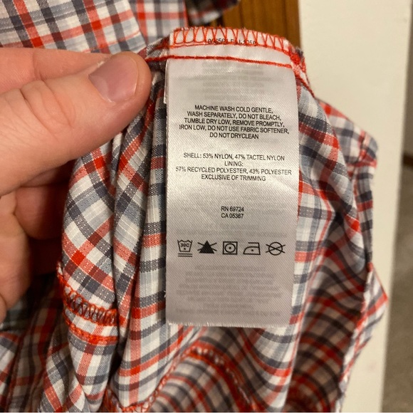 Men’s Large Columbia Ventilated Button Down Short Sleeve Shirt - Picture 5 of 10